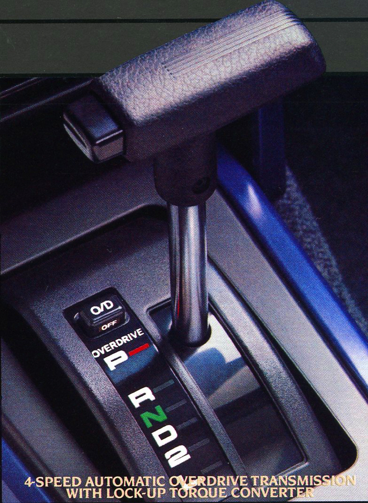 1984 Toyota Corolla SR5 gearshift
